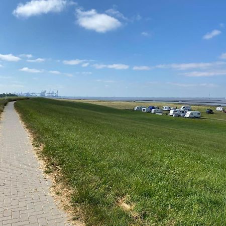 Ferienhaus Wieden Am Deich Wurster Nordseekuste Exterior foto