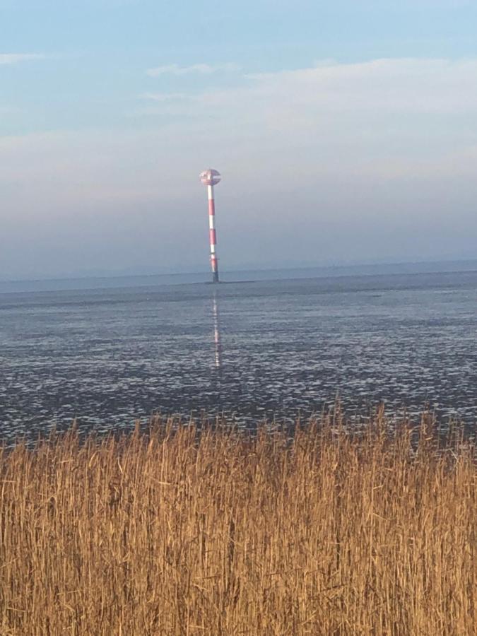 Ferienhaus Wieden Am Deich Wurster Nordseekuste Exterior foto